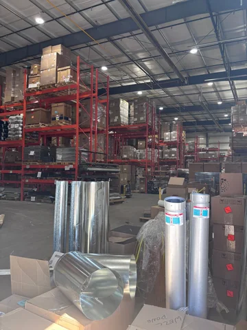 The Aviation Mechanical parts warehouse and sheet metal shop